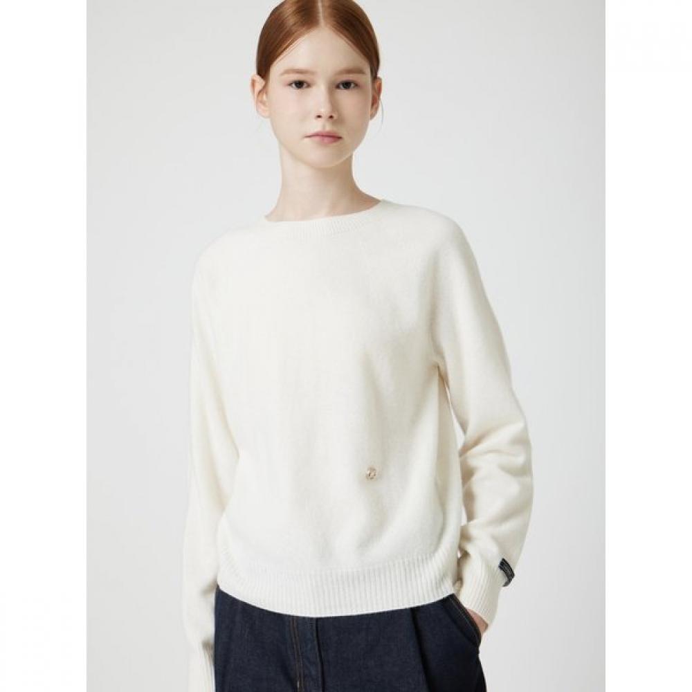 Cc Collect Cashmere Blend Logo Pullover C254ksk133