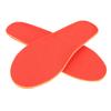 USB Heated Shoe Insoles Foot Warming Pad Mat Heating Insoles for Outdoor Sports RedAU Plug 220V