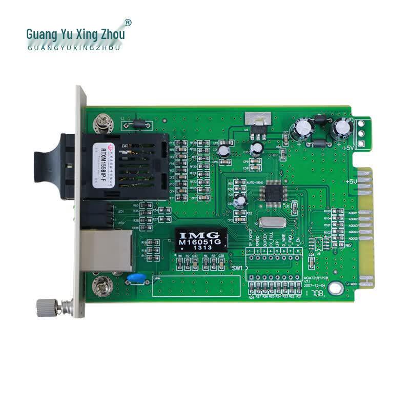 GY-K100M Telecom-Grade 100M Single-Fiber Card