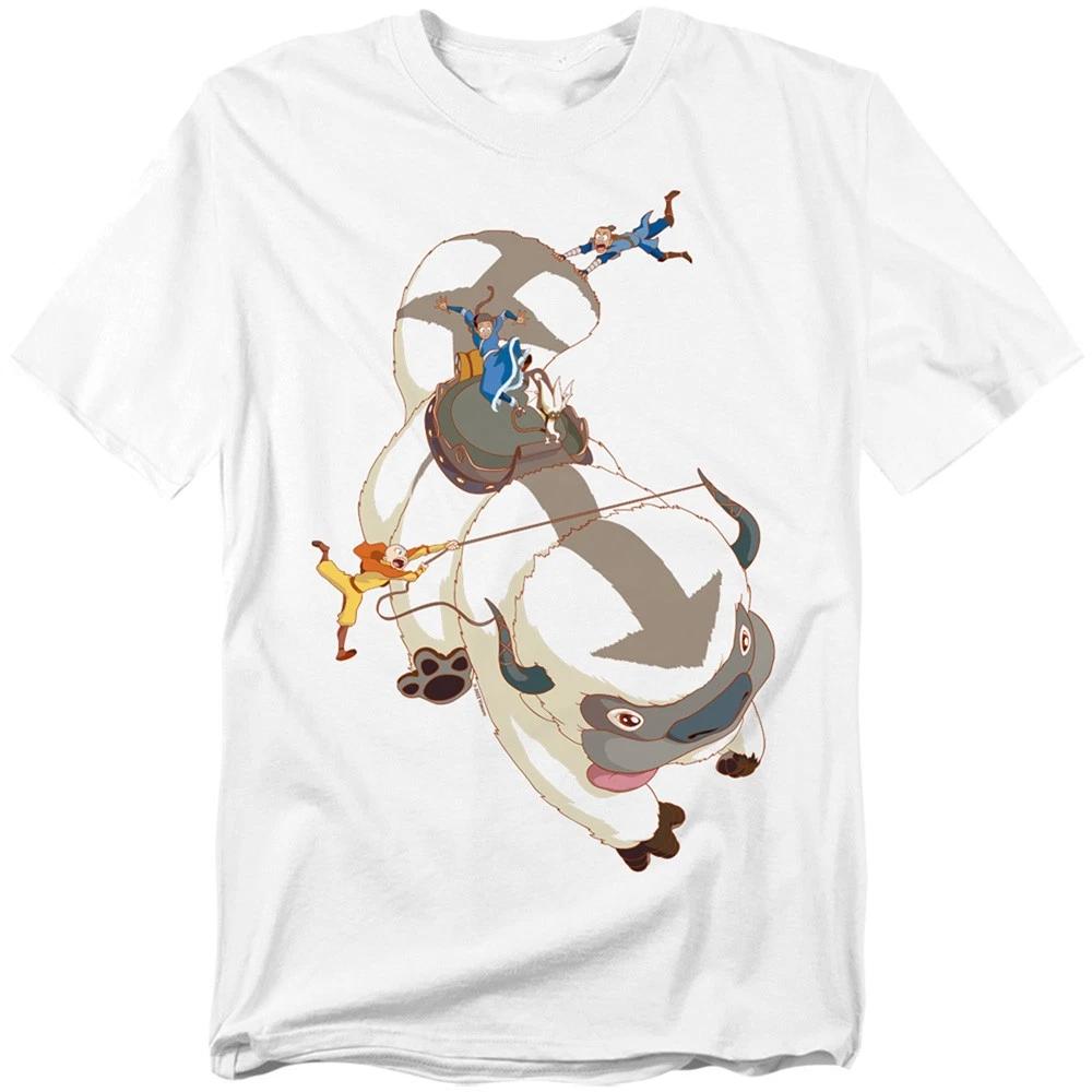 Аватар: Легенда об Аанге - Держись, Аппа - Мужская детская футболка 110