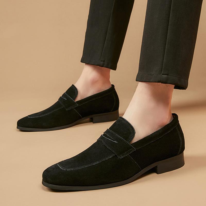 Fashion Fashion Designer Penny Loafers Men's Black Brown Flats Casual Shoes Male Homecoming Wedding Dress Zapatillas Hombre