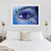 New 5D DIY Diamond Painting Woman Eyes Diamond Embroidery Cross Stitch Full Round Drill Manual Art Crafts Home Decor Gift