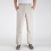 Men's High-Waist Loose Cotton Linen Straight Pants