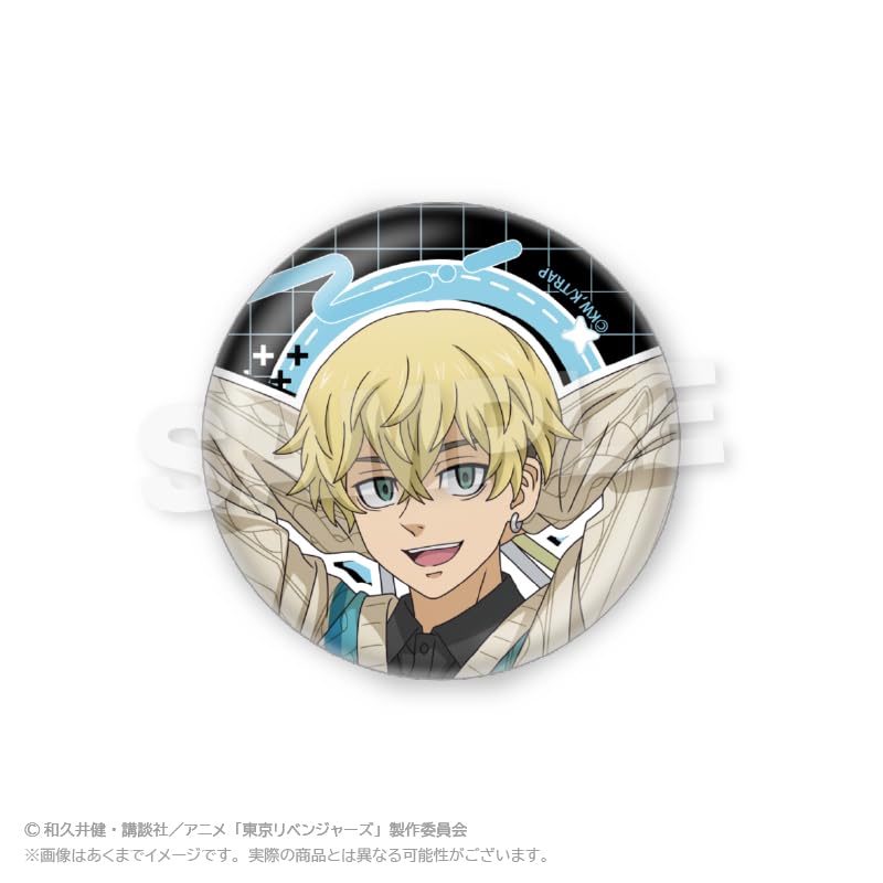 Tokyo Revengers Trading Hologram Can Badges Shopping Box of 9 Ver.