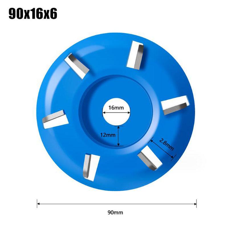

Диск для резьбы по дереву, шлифовальный круг по дереву, беседка 5/8 дюйма, подносы для чая, полировка, инструменты для резьбы по дереву, деревообрабатывающий диск NO3 синий
