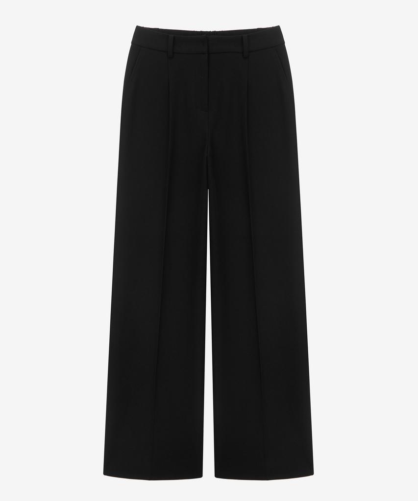 MIND BRIDGE WOMEN [W] Do Good_[Warm] Single-Pleat Wide Slacks - 2 Colors