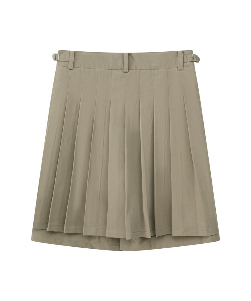 Soleubelum Skirted Cargo Shorts (Sand)