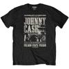 Johnny Cash Live At Folsom Prison '68 T-Shirt Official Merchandise MLXL New