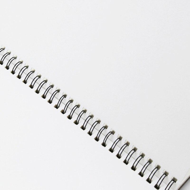 A4 Kraft Paper Student Drawing Sketch Book Children's Hand Drawn Graffiti 30 Pages Vertical Adjustable Exercise Books Stationery