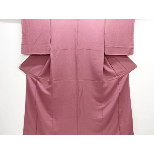 Ice cracking pattern woven color plain kimono [used] [worn]