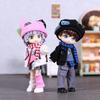 1/12 Scale BJD Doll Outfit Set Cat Bear Kawaii Style Clothes Ob11 YMY Aby 2.0 Fairy Body