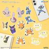 Gourmandies Pokemon Mobile Sticker Papimochi POKE-951J