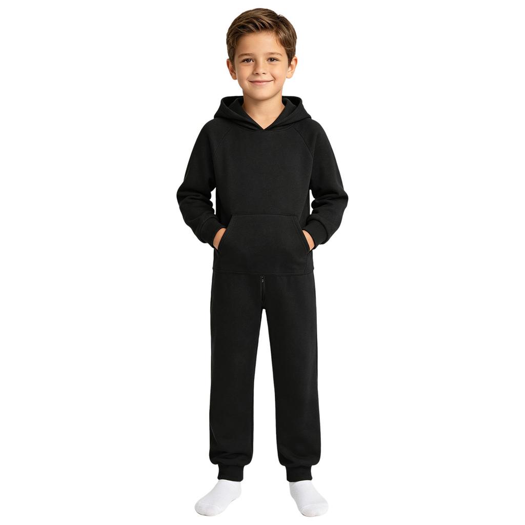 Boys Girls Adaptive Hooded One Piece Jumpsuit Long Sleeve Back Crotch Zip Bodysuit with Pocket for Outdoor Play