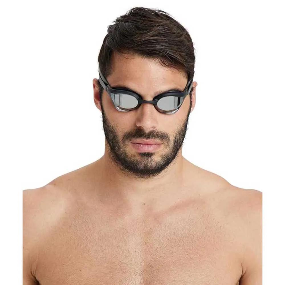 Arena Plastic Goggles with Mirrored Coating Cobra Core Swipe