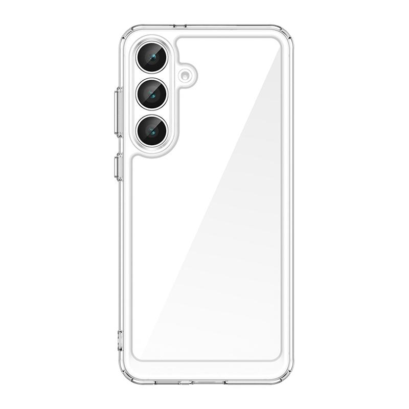 For Samsung Galaxy S25 FE Case Samsung Galaxy S25 FE Cover Anti-Scratch Shockproof Clear PC + Silicone Protective Phone Cover
