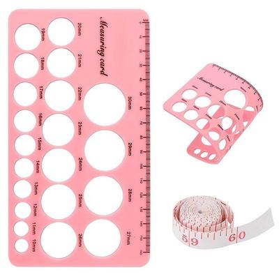 Soft Flange Size Measure for Nipples Silicone Nipple Ruler Nipple Ruler for Flange Sizing Measurement Tool