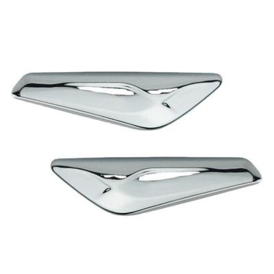 Left or Right Side Marker Silver Chrome Plated Two Sides Turn Signal Light 1 PCS for BMW X3/X4/F25/F26 51117338569 51117338570