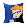 Anime Eddsworld matte Kissenhülle lässiger Stil Dekoration geeignet für Heimdekoration ohne Kissenkern