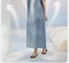 Xuan Liang Women's Summer Thin Suspender Super Long Dress