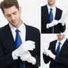 1/2/3 Pairs Formal White Gloves for Men Women, Anti-slip Breathable Uniform Gloves, Costume Dress Gloves for Halloween Cosplay Party
