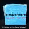 100 Disposable Waterproof, Oil-proof Bed Sheets with Hole for Massage Tables - Thicker, Breathable Non-woven Fabric for Salons