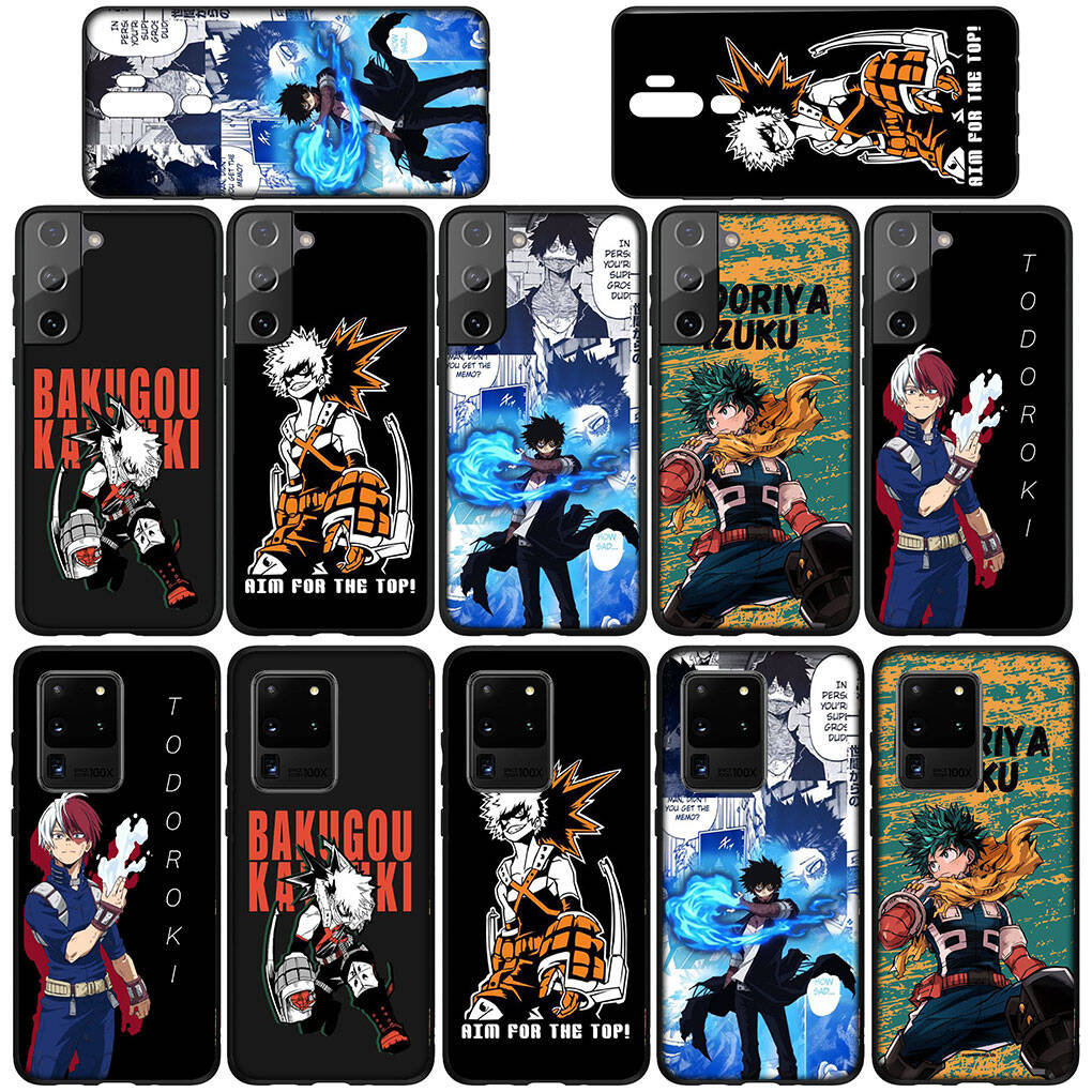 For Motorola Moto Edge 70 60 50 G54 G05 G86 Samsung Galaxy S25 iPhone 17 16 15 Xiaomi Redmi Note 14 13 Pro Max Phone Case Anime My Hero Academia Cover