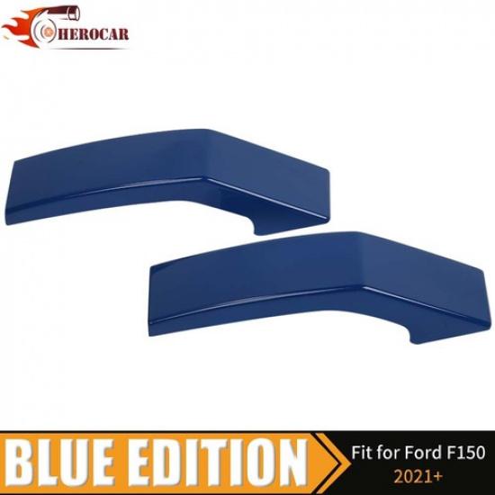 Blue Front Center Grille Grill ert Cover Trim Strips For Ford F-150 -2025