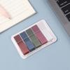 200 Sheets Morandi Transparent Fluorescent Index Tabs Pet Arrow Flags Sticky Note For Page Marker Planner Stickers Office School