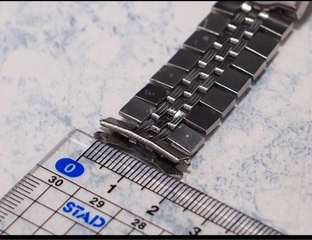 [USED] Seiko Roadmatic Genuine Stainless Steel Band 19mm Metal Band