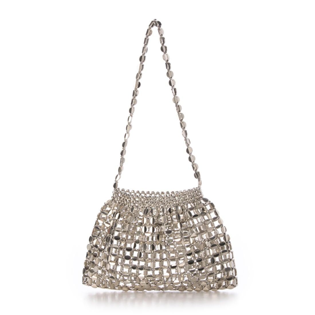 

Metallic Bamboo Beads Handbag SV [Kashkash] 10-00-01560 Women s
