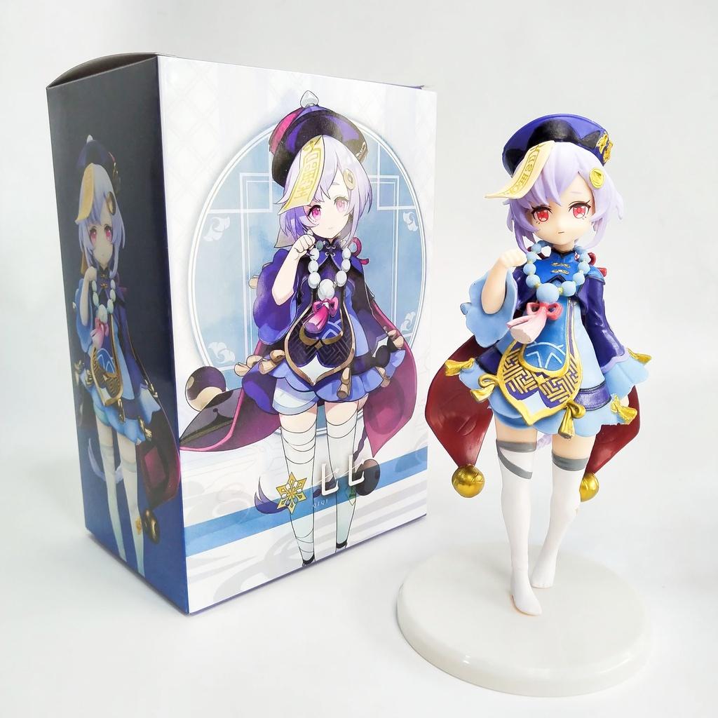 Impact Qiqi Genshin Standing Figure Collectible Model Ornament Kids Gift Xmas