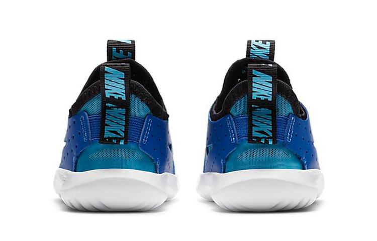 Nike Flex Runner Breathe Slip Resistant Cushioning Abrasion Resistant Low Top Toddler Shoes Blue White CV9329-400