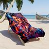 Elvis Presley Customizable Name Beach Towel Super Soft Absorbent Ideal for Travel Outdoor Swim Pool Yoga Surf Camping Hiking Gym Gift Holiday