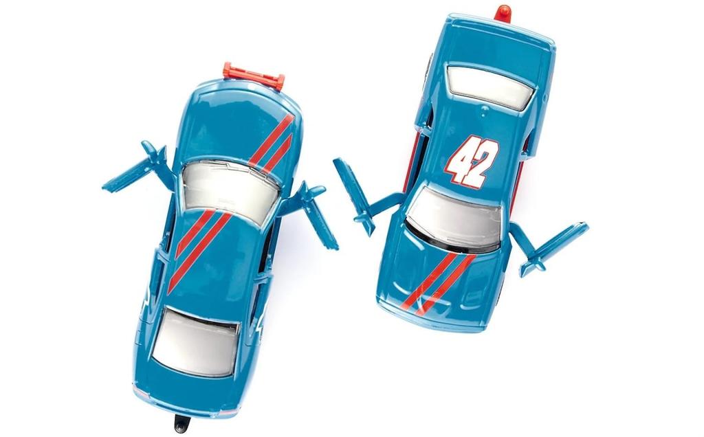 SIKU Dodge Charger Trailer with Dodge Racing Loading, Ages 3+, SK2565