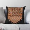 Tatreez Cross Stitch Pillowcase Polyester Linen Velvet Pattern Zip Decorative Throw Pillow Case Home Cushion Case