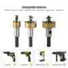 High Speed Steel Hole Saw Circular Hole Drill Bit  Cutting Metal Stainless Steel Iron and Wood