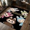 LABUBU Cute Rug - Home Office Carpet Room Computer Chair Mat Festival Gift