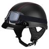 3C Certified Retro Half Helmet Scooter Motorcycle Riders Unisex All Season ABS Safety With Visor Options