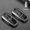 Genuine Leather Key Case for Geely Models: Xingrui, L Binrui, Emgrand, Xingyue L, Binyue, Icon, Boyue Pro, Jiaji