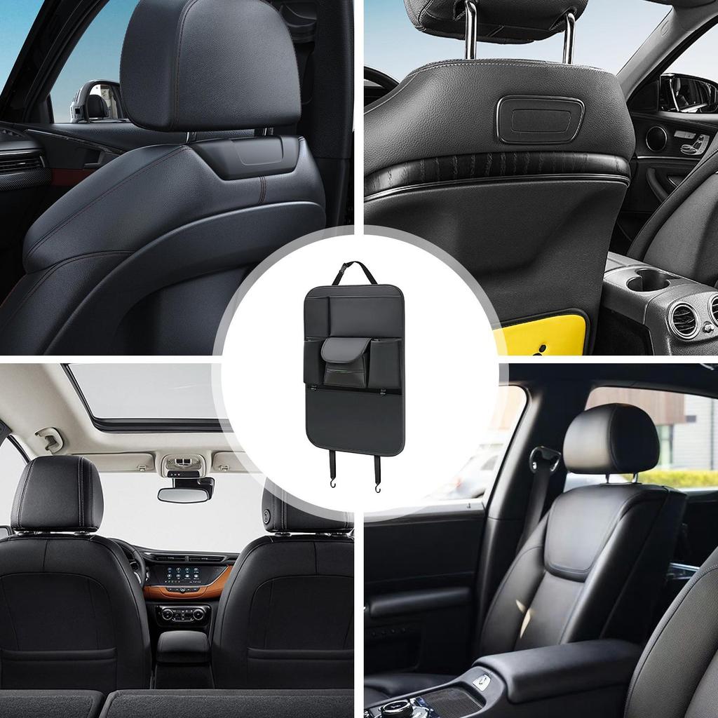 Car Seat Back Organizer Multifunctional High-Capacity Seat Back Pouch Holder Convenient Container For Traveling Outdoor