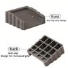 Creative Windproof Doorstops, Frosted Plastic Door Wedges, Anti-Pinch, Anti-Collision, And Windproof, Suitable For All Household