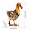 Duck Figurine Textured Statue Handcrafted for Collectors, Teachers, Home Decor, Photography,