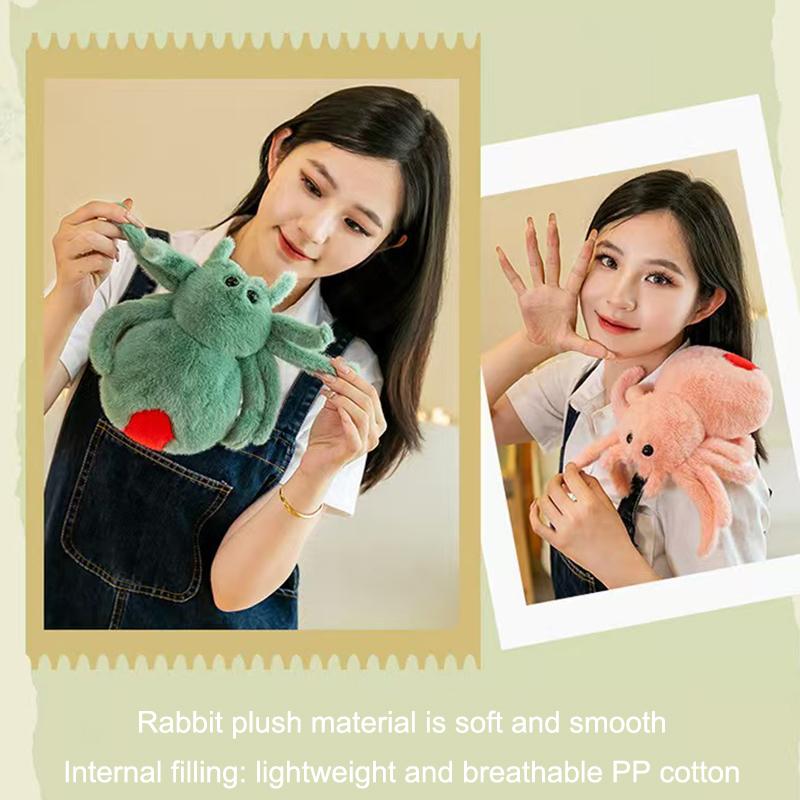 Cute 25Cm Plush Toy Plush Reptile Simulation Spider Hallows' Day Crawling Pet Doll