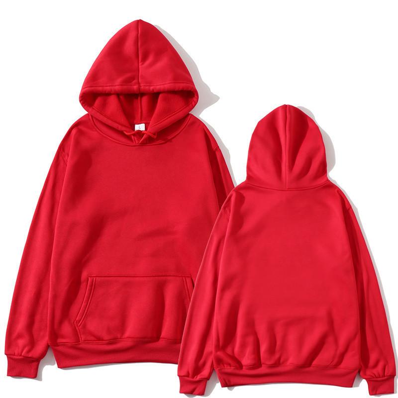 Hoodies Sweatshirts Unisex Men's Women's Autumn Winter Versatile Fleece Hoodie Simple