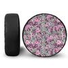 Plant Print Element Pattern Auto Parts Spare Tire Cover Weatherproof Tire Cover