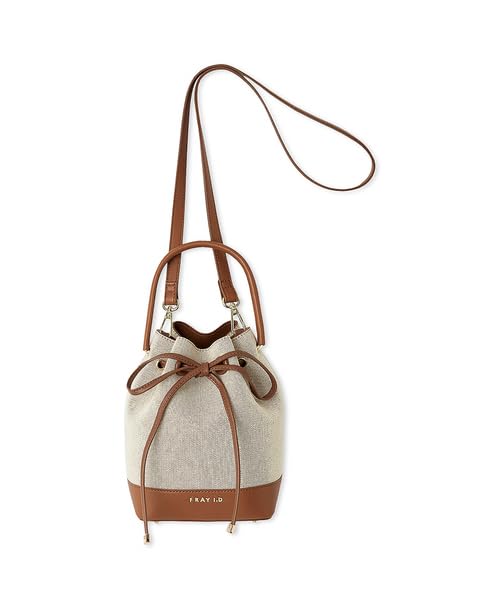 Ribbon Bag FWGB259305 CML [FRAY I.D.] (Canvas) Women's