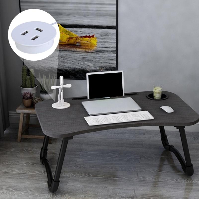 3 Port USB2.0 Hub Mounting Desktop Grommet Hole 60mm Desktop Cable Organizers for Easy Connection of USB Devices