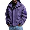Men's  Leisure  Loose  Windbreaker  Hooded  Hood  Coat