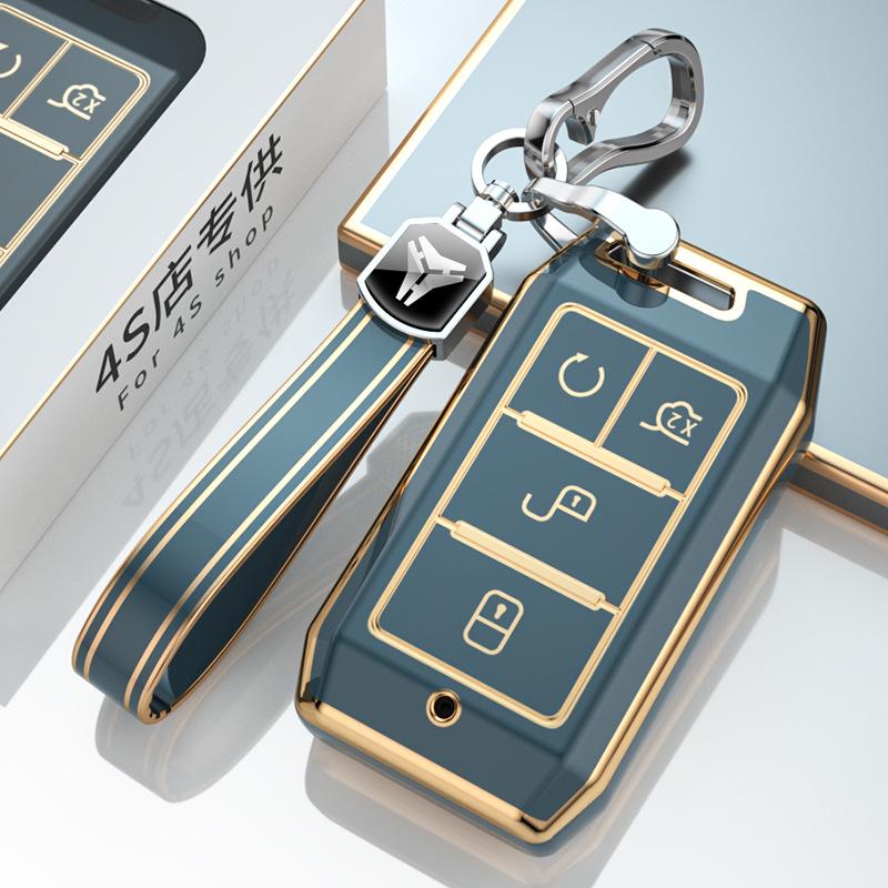 Durable Key Covers for BYD e1/e2, e3/S2, Qin Yuan New Energy - Anti-Drop Design for Men & Women