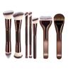 Dual-Ended Makeup Brush Set: Foundation, Blush, Powder Essentials